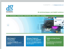 Tablet Screenshot of dgnewmedia.com